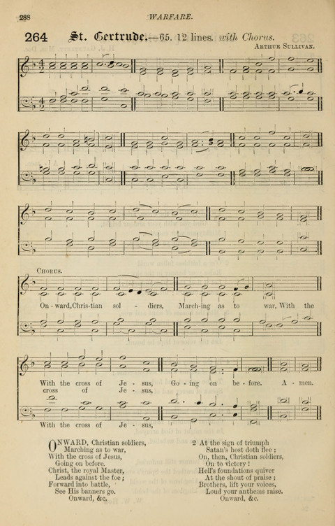 The Congregational Mission Hymnal: and Week-night service book page 282