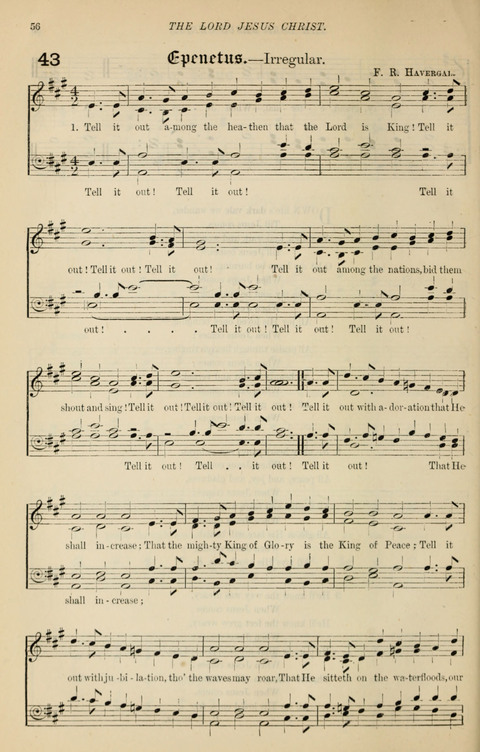 The Congregational Mission Hymnal: and Week-night service book page 54
