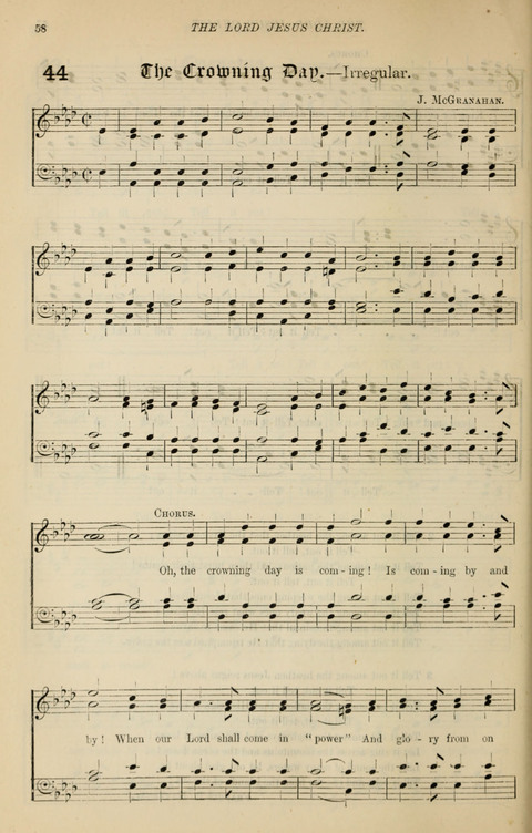 The Congregational Mission Hymnal: and Week-night service book page 56