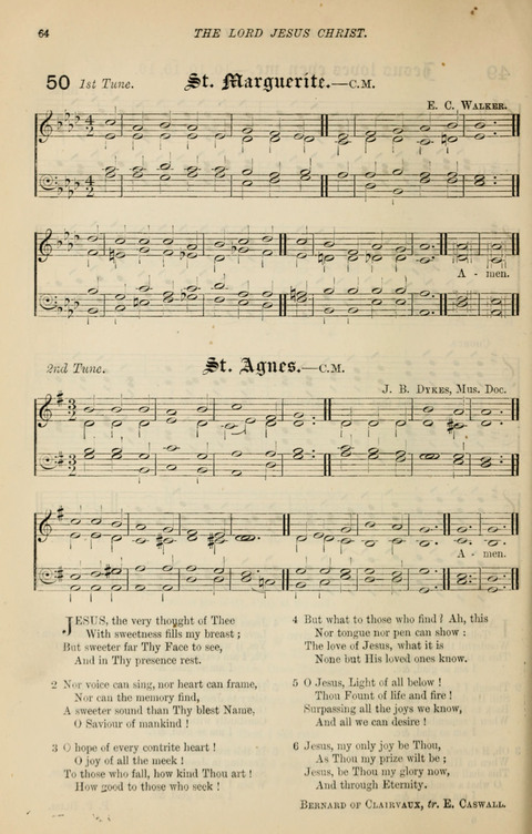 The Congregational Mission Hymnal: and Week-night service book page 62