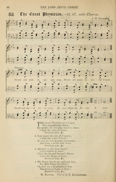 The Congregational Mission Hymnal: and Week-night service book page 64