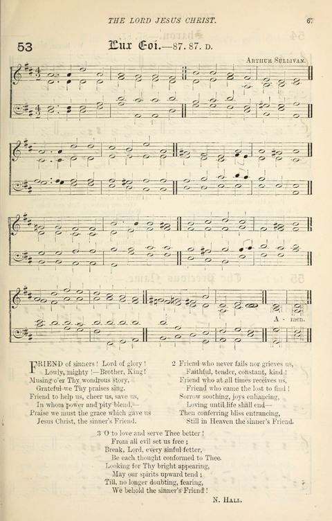 The Congregational Mission Hymnal: and Week-night service book page 65