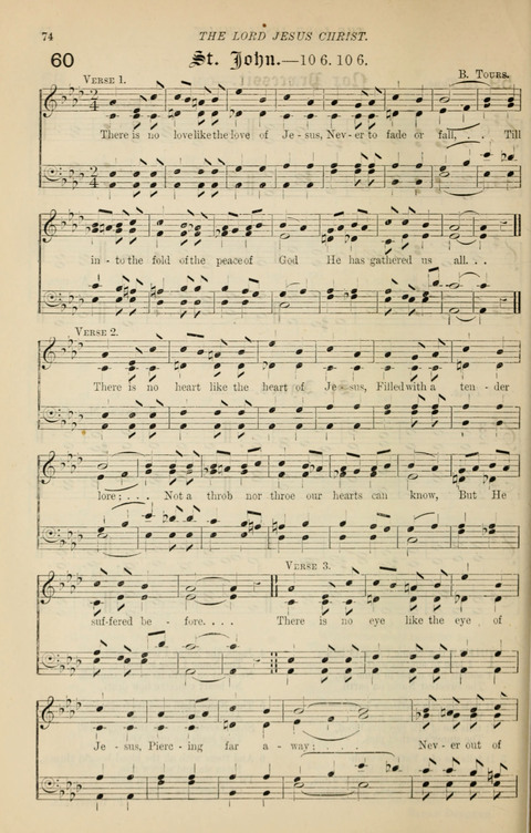 The Congregational Mission Hymnal: and Week-night service book page 72