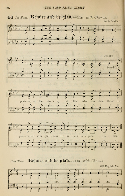 The Congregational Mission Hymnal: and Week-night service book page 88