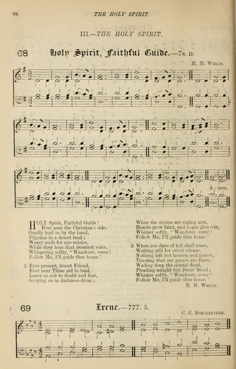 The Congregational Mission Hymnal: and Week-night service book page 92