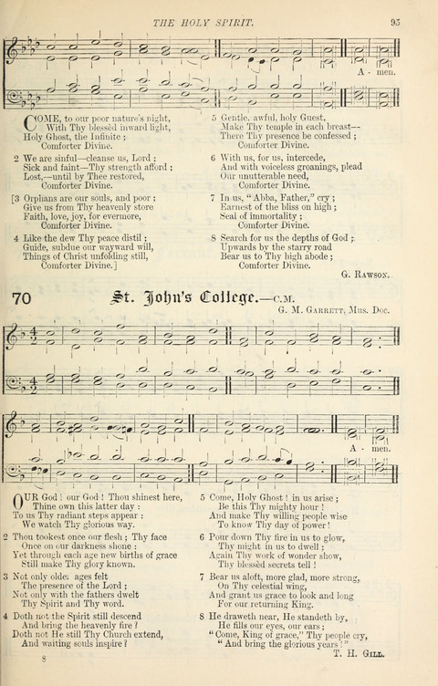 The Congregational Mission Hymnal: and Week-night service book page 93