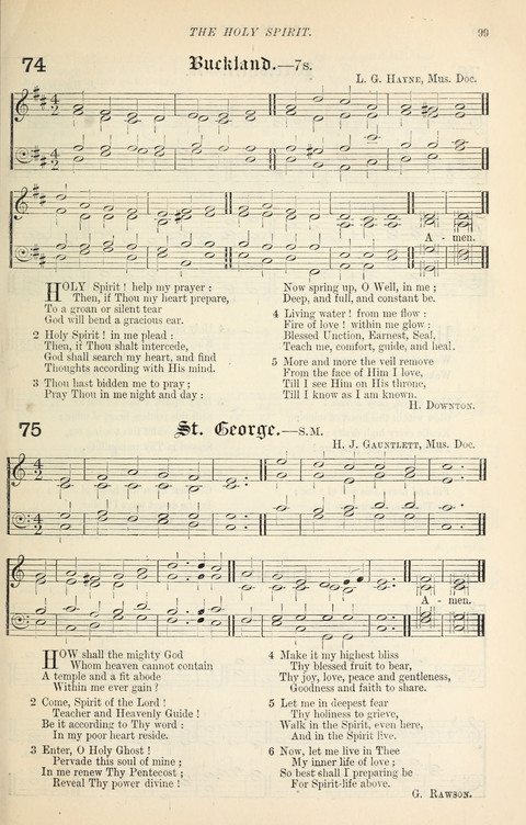 The Congregational Mission Hymnal: and Week-night service book page 97