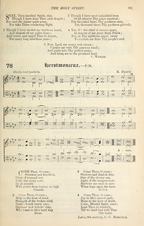 The Congregational Mission Hymnal: and Week-night service book page 99
