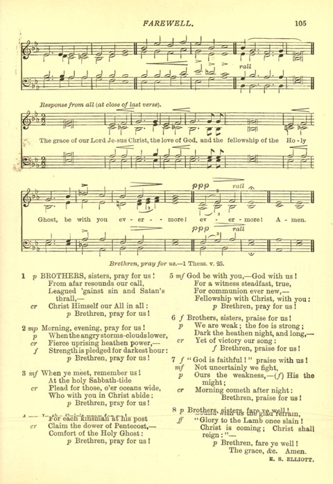 The Church Missionary Hymn Book page 103