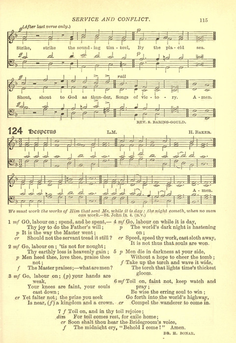 The Church Missionary Hymn Book page 113