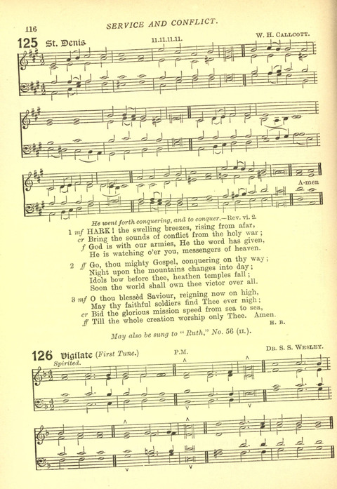 The Church Missionary Hymn Book page 114