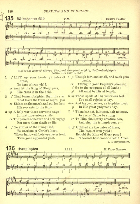 The Church Missionary Hymn Book page 124