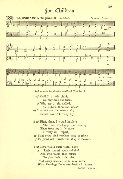 The Church Missionary Hymn Book page 173