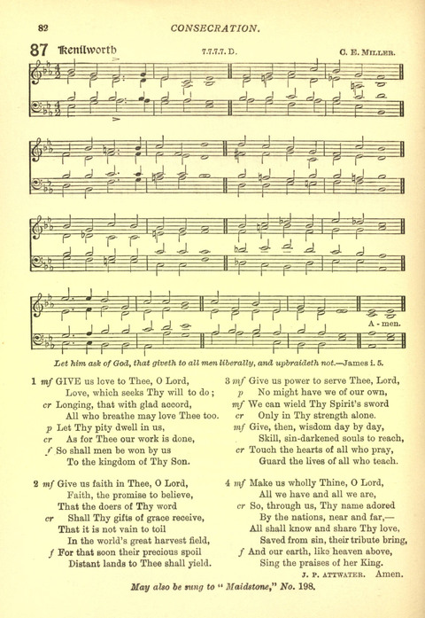 The Church Missionary Hymn Book page 80