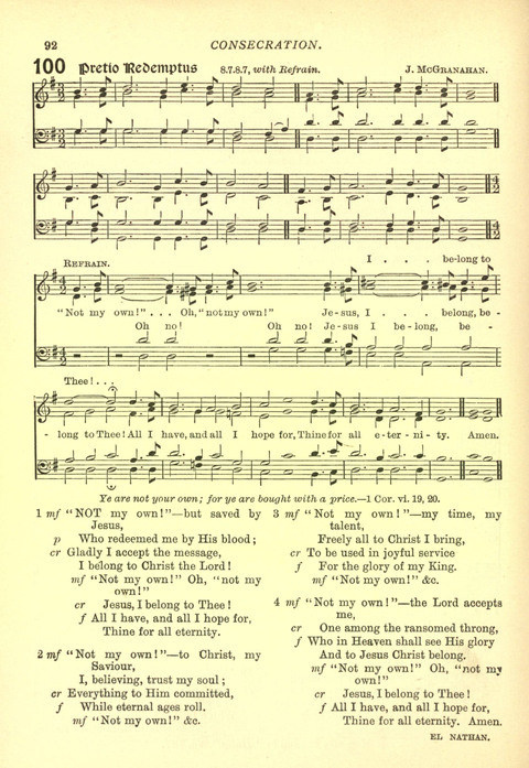 The Church Missionary Hymn Book page 90