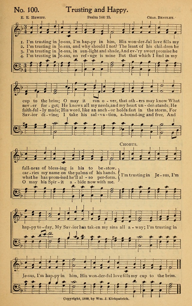 Christian Melodies: the new song book, for church, evangelistic, Sunday-school and Christian endeavor services page 108