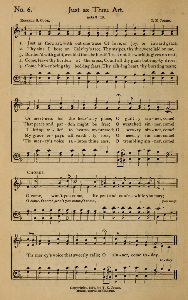 Christian Melodies: the new song book, for church, evangelistic, Sunday-school and Christian endeavor services page 13