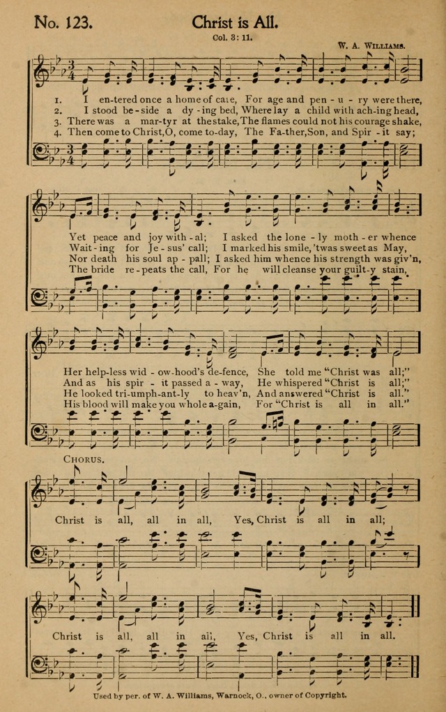 Christian Melodies: the new song book, for church, evangelistic, Sunday-school and Christian endeavor services page 131