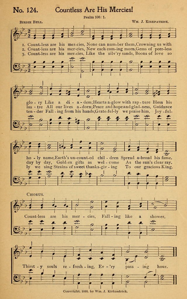 Christian Melodies: the new song book, for church, evangelistic, Sunday-school and Christian endeavor services page 132