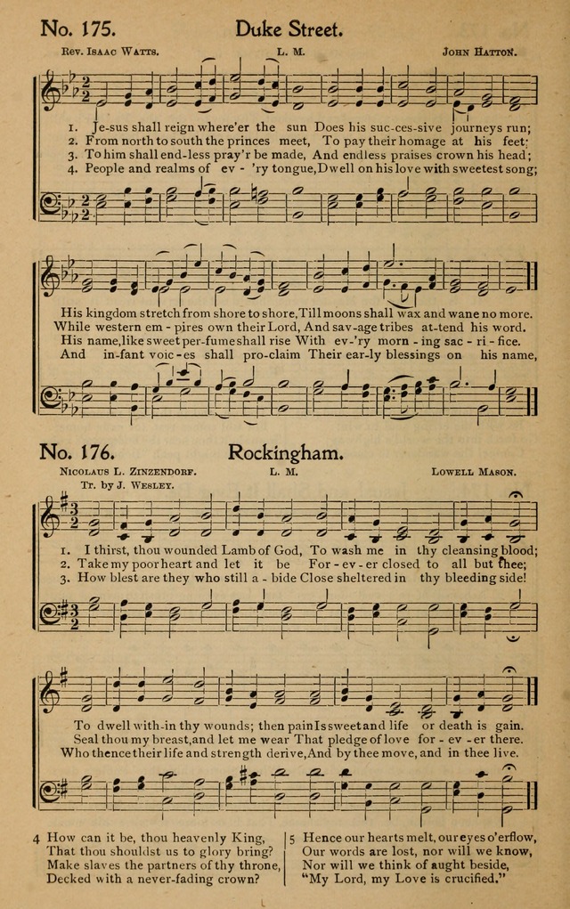 Christian Melodies: the new song book, for church, evangelistic, Sunday-school and Christian endeavor services page 165
