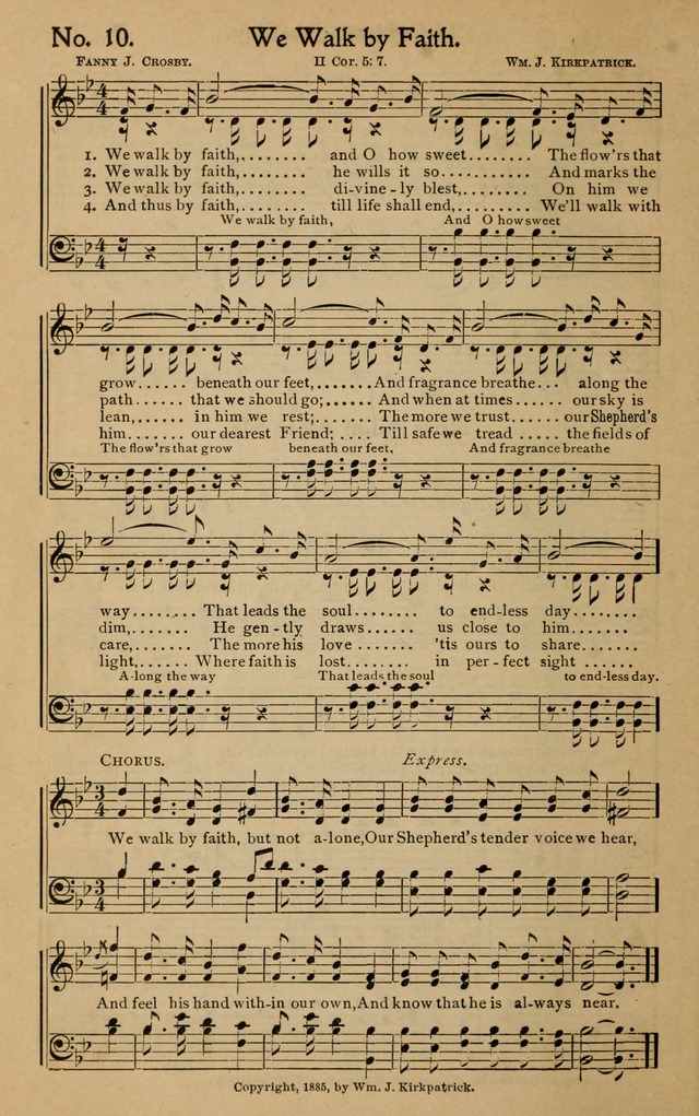 Christian Melodies: the new song book, for church, evangelistic, Sunday-school and Christian endeavor services page 17