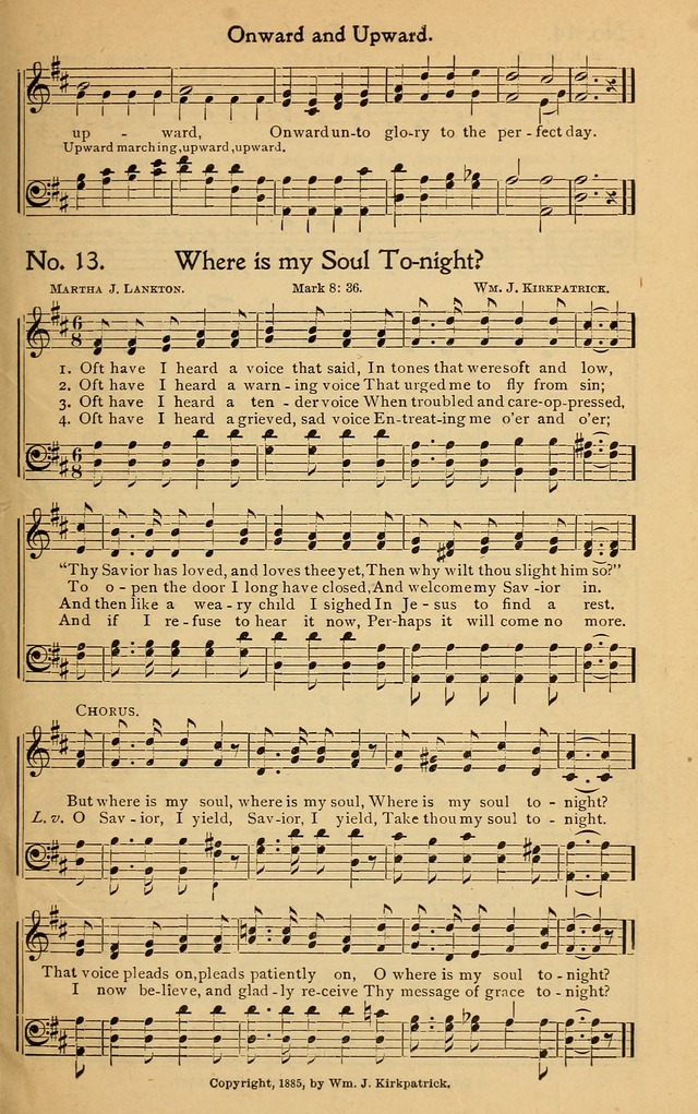 Christian Melodies: the new song book, for church, evangelistic, Sunday-school and Christian endeavor services page 20