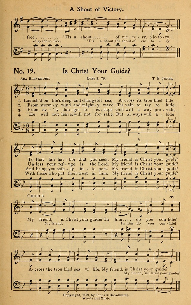 Christian Melodies: the new song book, for church, evangelistic, Sunday-school and Christian endeavor services page 26
