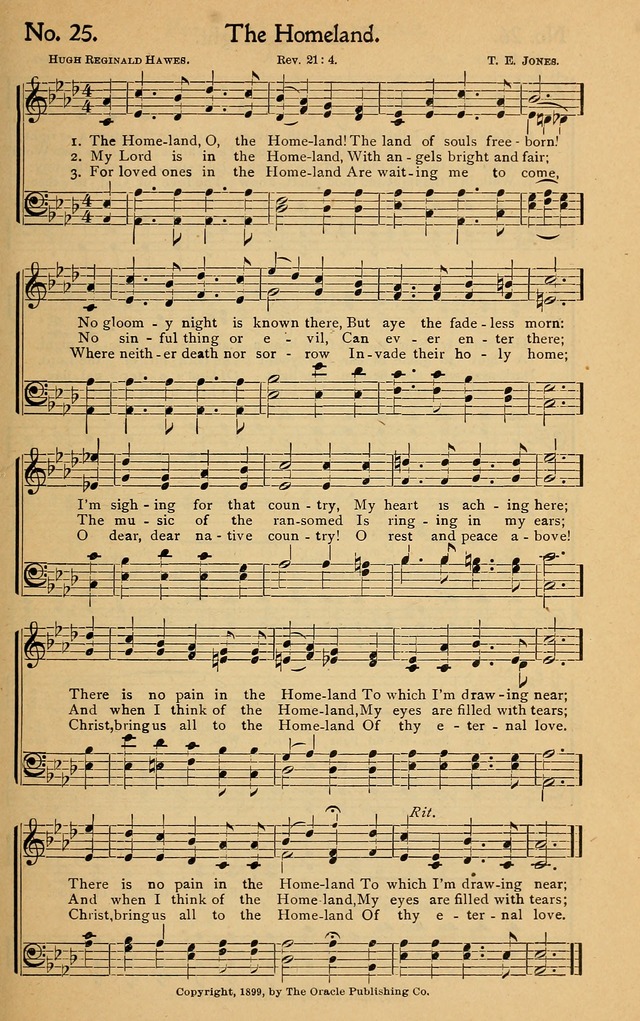 Christian Melodies: the new song book, for church, evangelistic, Sunday-school and Christian endeavor services page 32