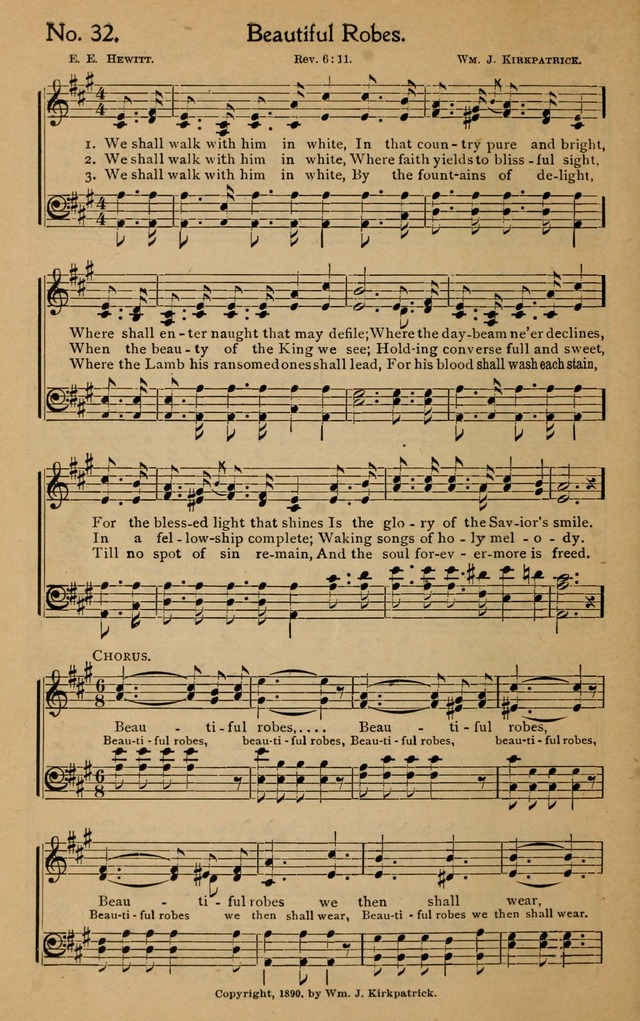 Christian Melodies: the new song book, for church, evangelistic, Sunday-school and Christian endeavor services page 39