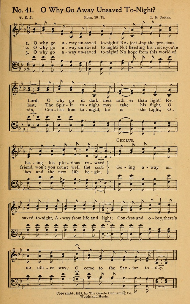 Christian Melodies: the new song book, for church, evangelistic, Sunday-school and Christian endeavor services page 48