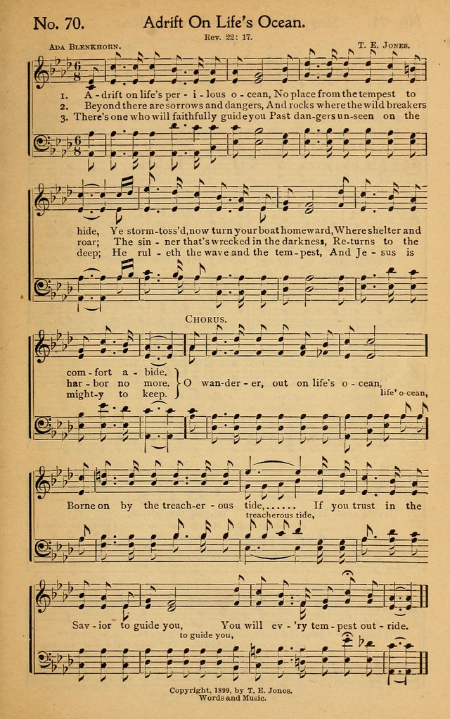 Christian Melodies: the new song book, for church, evangelistic, Sunday-school and Christian endeavor services page 78