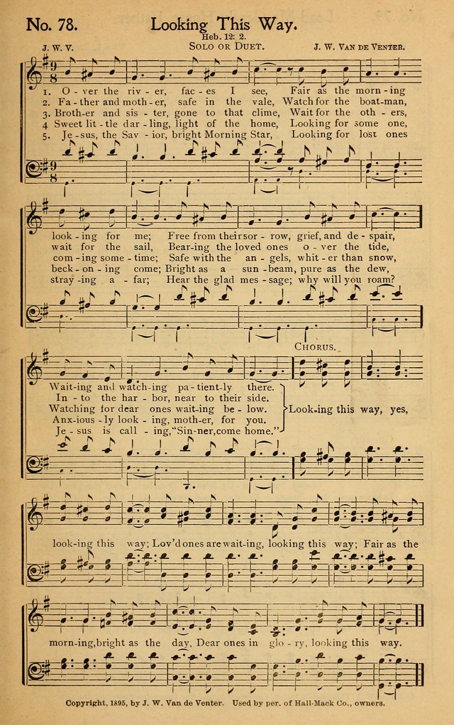 Christian Melodies: the new song book, for church, evangelistic, Sunday-school and Christian endeavor services page 86