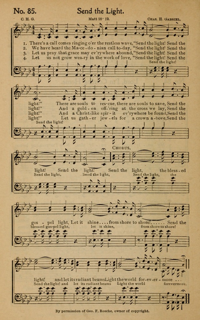 Christian Melodies: the new song book, for church, evangelistic, Sunday-school and Christian endeavor services page 93