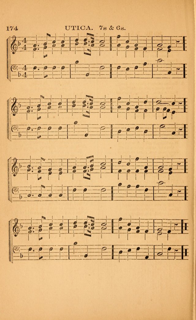 Church music: with selections for the ordinary occasions of public and social worship, from the Psalms and hymns of the Presbyterian Church in the United States of America page 174