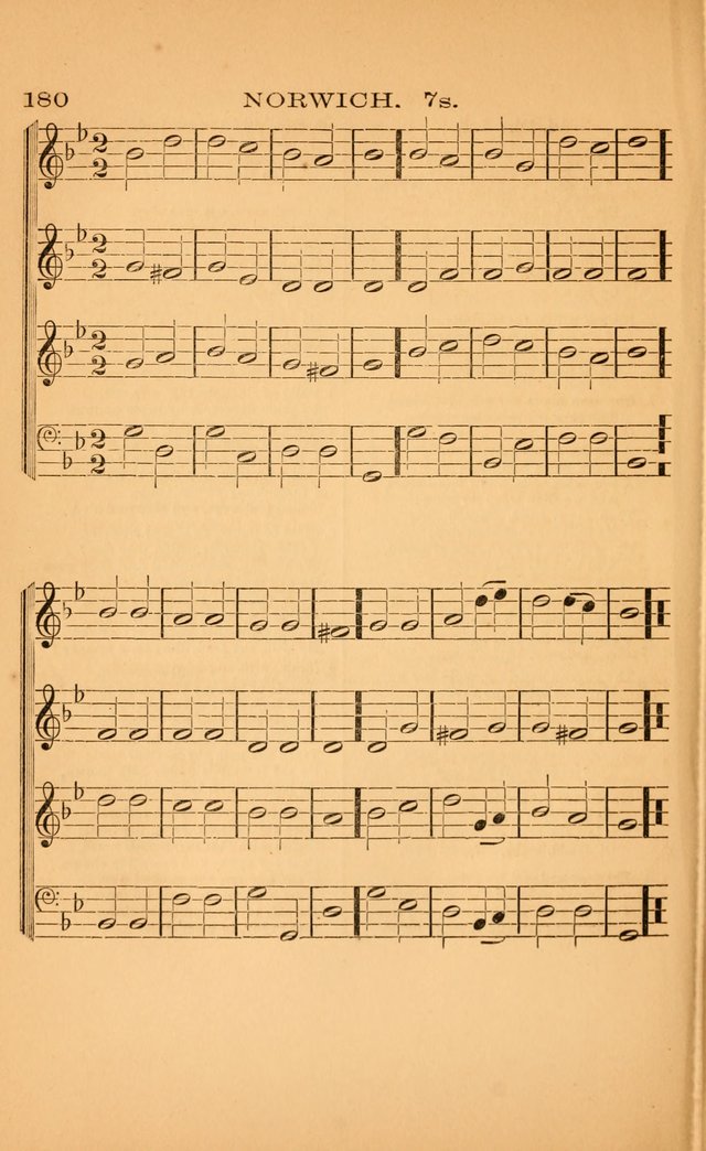 Church music: with selections for the ordinary occasions of public and social worship, from the Psalms and hymns of the Presbyterian Church in the United States of America page 180