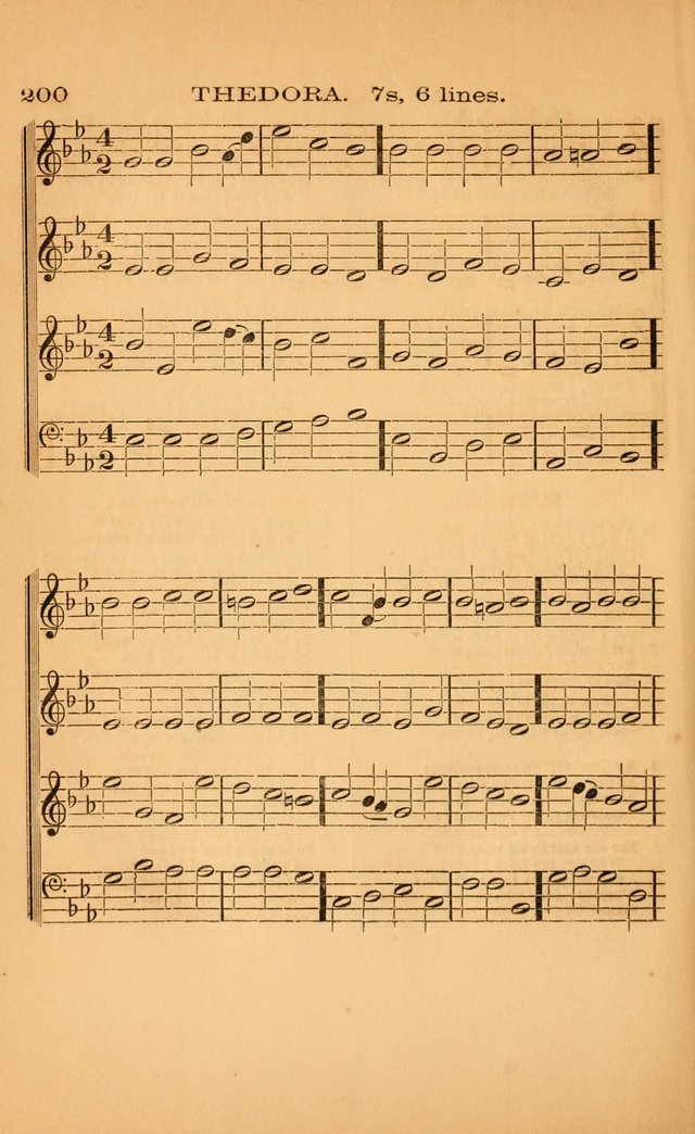Church music: with selections for the ordinary occasions of public and social worship, from the Psalms and hymns of the Presbyterian Church in the United States of America page 200