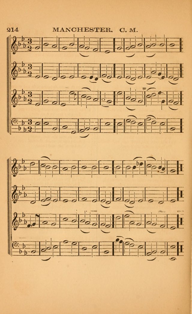 Church music: with selections for the ordinary occasions of public and social worship, from the Psalms and hymns of the Presbyterian Church in the United States of America page 214