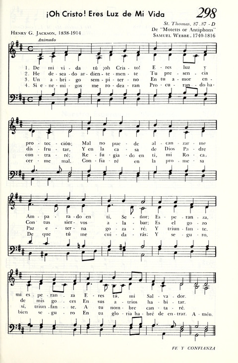 Cántico Nuevo: Himnario Evangelico page 317