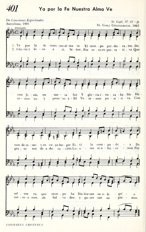 Cántico Nuevo: Himnario Evangelico page 422