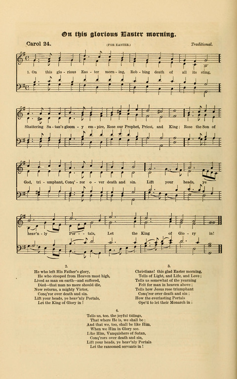 Carols Old and Carols New: for use at Christmas and other seasons of the Christian year page 24