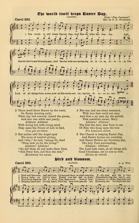 Carols Old and Carols New: for use at Christmas and other seasons of the Christian year page 262