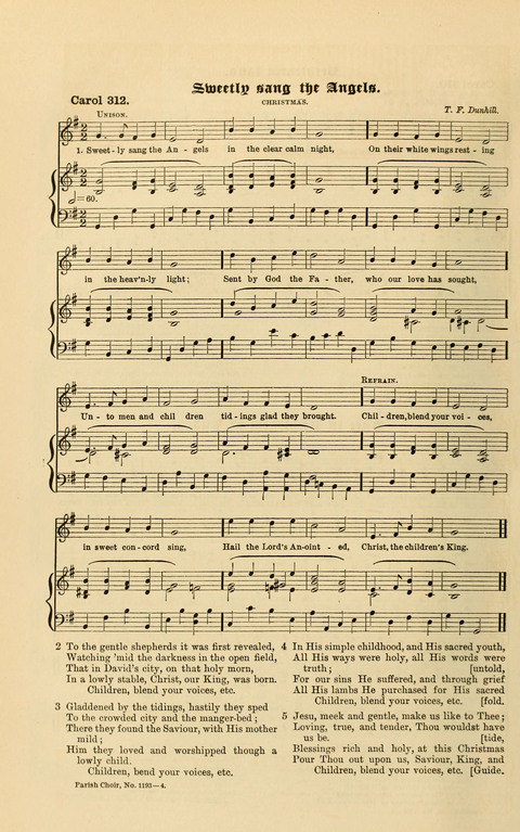 Carols Old and Carols New: for use at Christmas and other seasons of the Christian year page 278