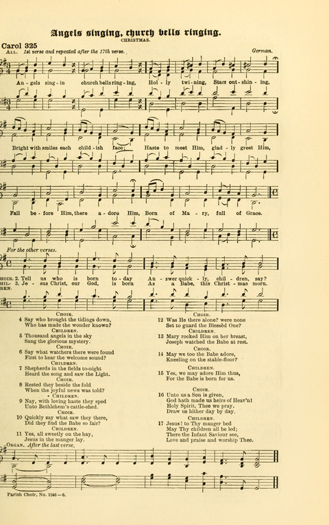 Carols Old and Carols New: for use at Christmas and other seasons of the Christian year page 287