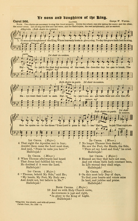 Carols Old and Carols New: for use at Christmas and other seasons of the Christian year page 316
