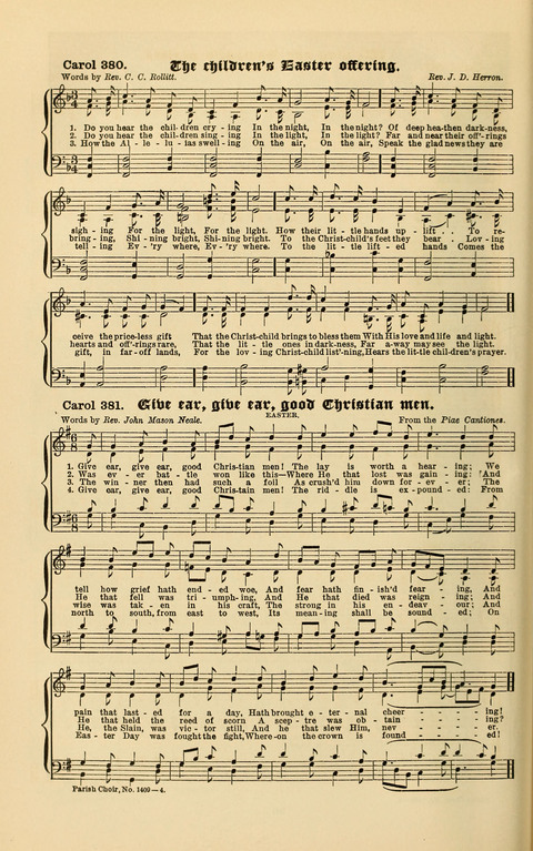 Carols Old and Carols New: for use at Christmas and other seasons of the Christian year page 326