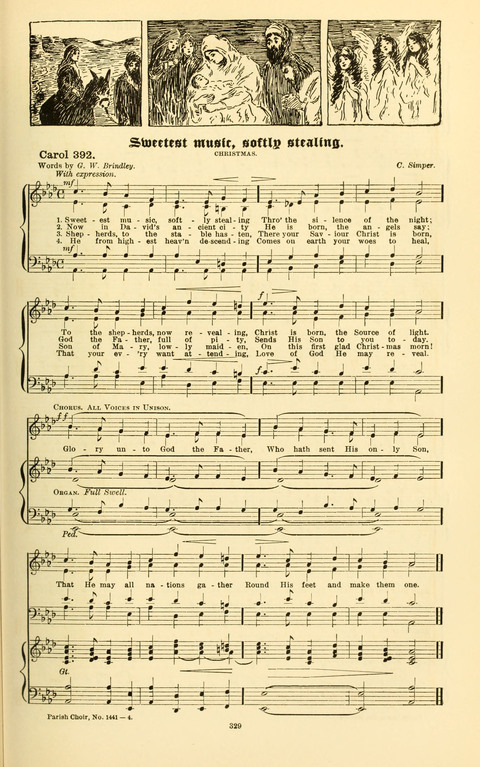 Carols Old and Carols New: for use at Christmas and other seasons of the Christian year page 333