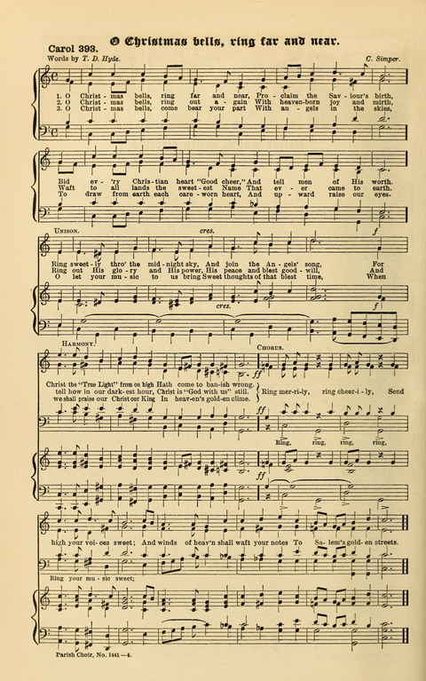 Carols Old and Carols New: for use at Christmas and other seasons of the Christian year page 334