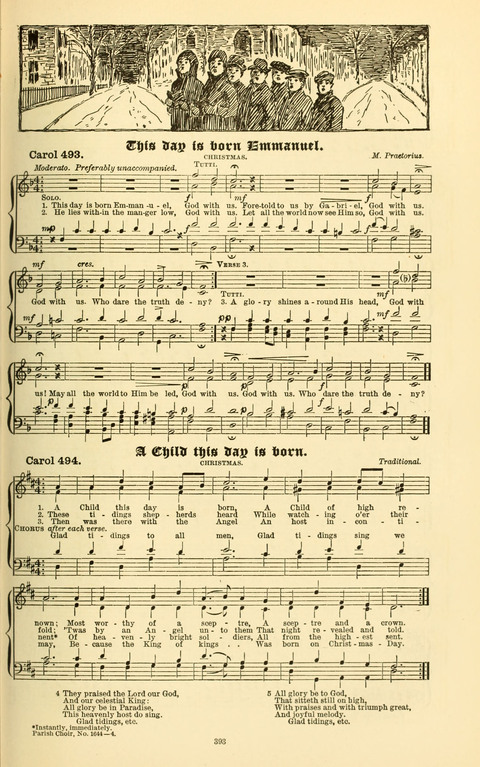 Carols Old and Carols New: for use at Christmas and other seasons of the Christian year page 399
