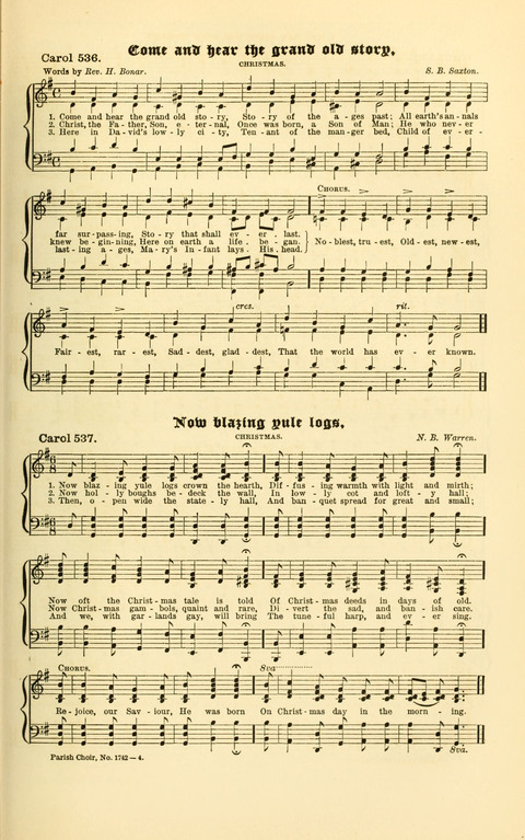 Carols Old and Carols New: for use at Christmas and other seasons of the Christian year page 429