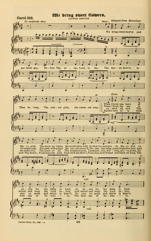 Carols Old and Carols New: for use at Christmas and other seasons of the Christian year page 444